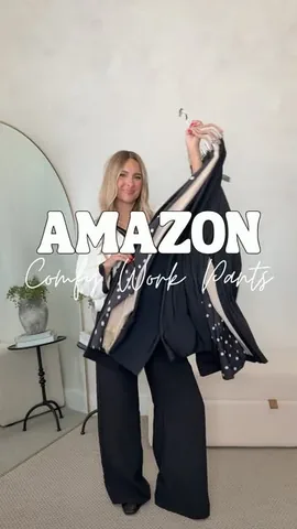 rachelkaejenkins Instagram post about Amazon workwear pants