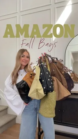 rachelkaejenkins Instagram post about Amazon fall handbags