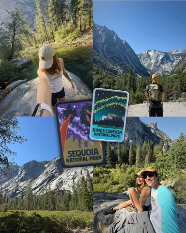 rachelleswannie Instagram post about National park travel
