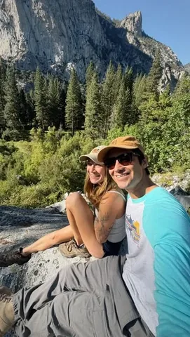 rachelleswannie Instagram post about Hiking humor