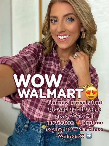 rachelmtimmerman Instagram post about Walmart fall fashion