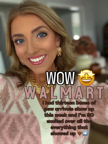 rachelmtimmerman Instagram post about Walmart fall fashion