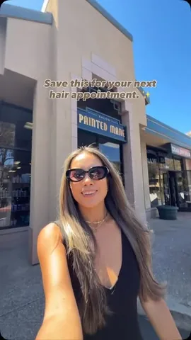 rachelvogttrends Instagram post about Hair color