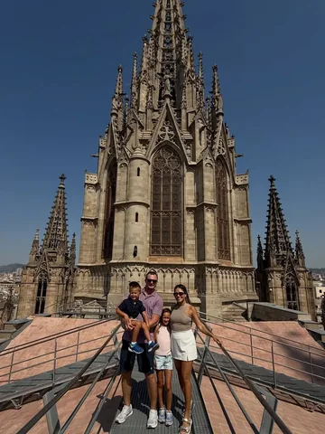 rachelvogttrends Instagram post about Barcelona travel
