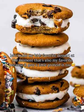 rachlmansfield Instagram post about Frozen yogurt chipwiches