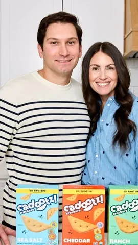 rachlmansfield Instagram post about Snack brand launch