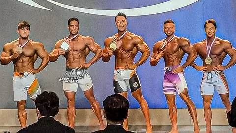 rahulfitness_ifbb Instagram post about Men’s physique competition results