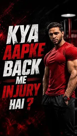 rahulfitness_ifbb Instagram post about Back injury awareness