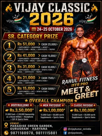 rahulfitness_ifbb Instagram post about Fitness meet and greet and competition
