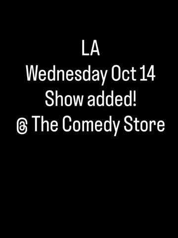 ralphbarbosa03 Instagram post about Comedy show update