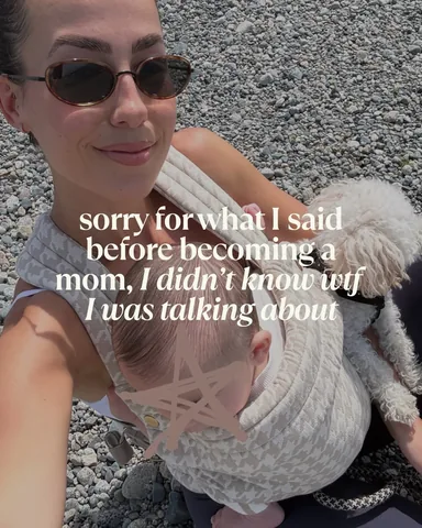 randikennedy_ Instagram post about First time motherhood humor