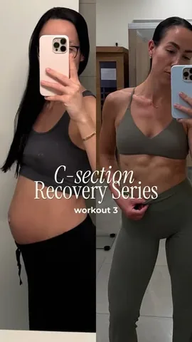 randikennedy_ Instagram post about C section recovery exercise