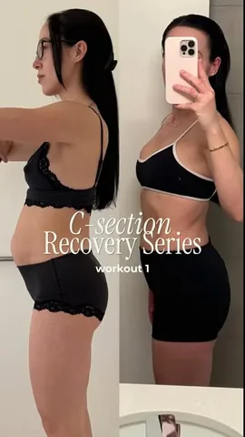 randikennedy_ Instagram post about C section recovery exercise