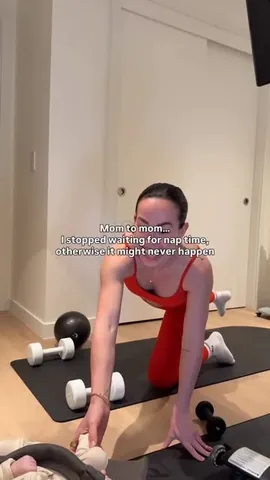 randikennedy_ Instagram post about Postpartum workout routine