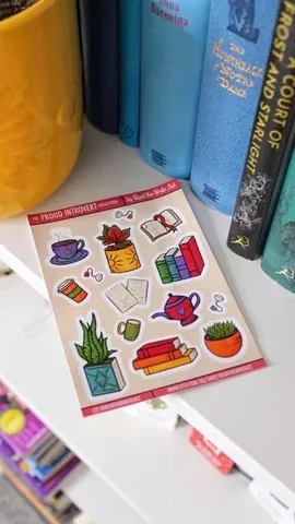 readthewriteact Instagram post about Sticker making product demonstration