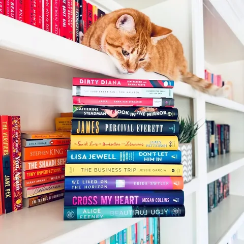 readwithjamie Instagram post about To be read list