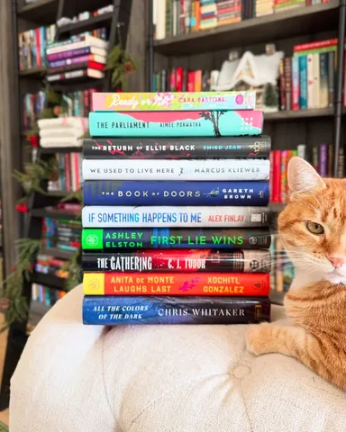 readwithjamie Instagram post about Annual book favorites