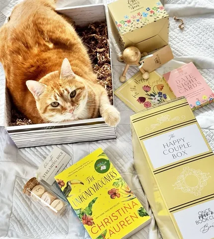 readwithjamie Instagram post about Book gift box promotion