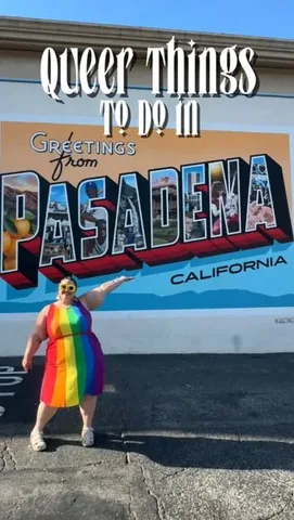 readytostare Instagram post about Queer travel in Pasadena