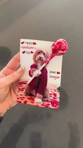 reagandoodle Instagram post about Valentine’s cards