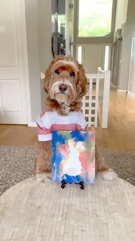reagandoodle Instagram post about Pet memorial artwork
