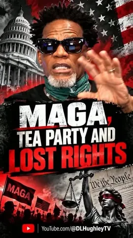 realdlhughley Instagram post about Race and American society