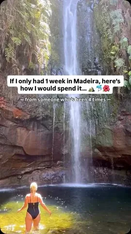 redwhiteadventures Instagram post about Seven day Madeira itinerary
