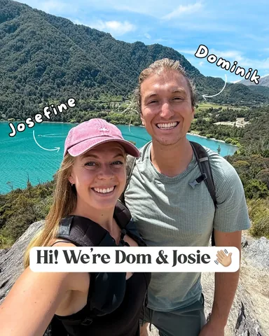 redwhiteadventures Instagram post about Travel couple introduction
