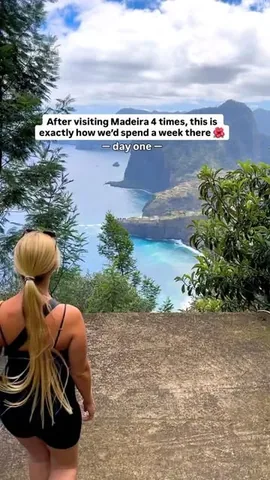 redwhiteadventures Instagram post about Madeira itinerary