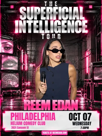 reemedan Instagram post about Comedy event