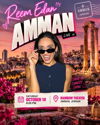 reemedan Instagram post about Comedy event