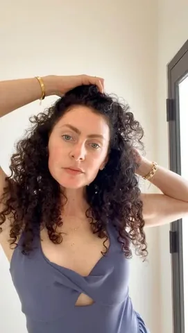 relishxarielle Instagram post about Curly hair care
