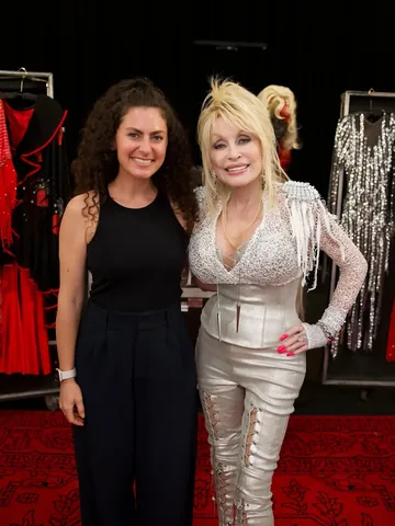 relishxarielle Instagram post about Dolly Parton tribute