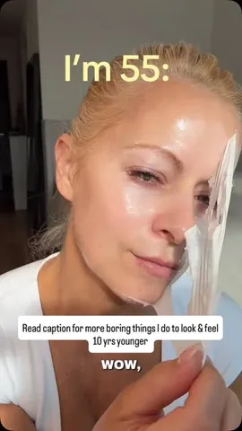 renae.olivia Instagram post about Healthy aging skincare routine