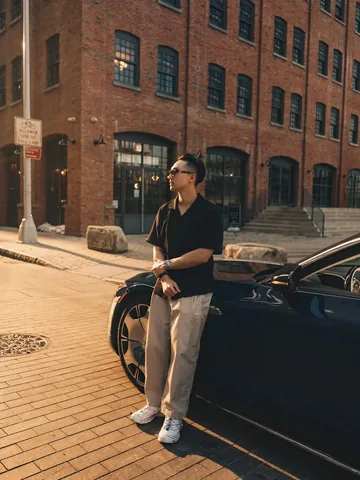 renzsadiwa Instagram post about Mercedes Maybach SL680 photo shoot