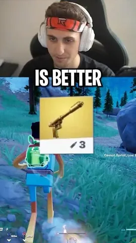 replays Instagram post about Fortnite weapon comparison