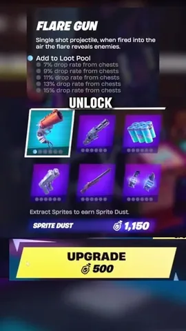 replays Instagram post about Fortnite loot hack