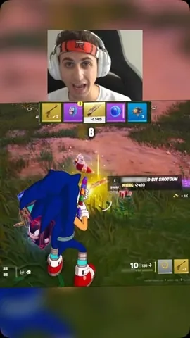 replays Instagram post about Fortnite Mythic 8 Bit Shotgun
