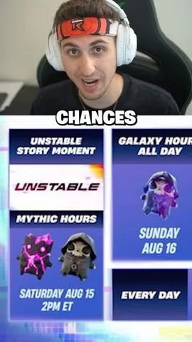 replays Instagram post about Fortnite Sprite events