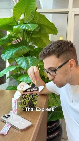 replays Instagram post about Thai Express restaurant endorsement