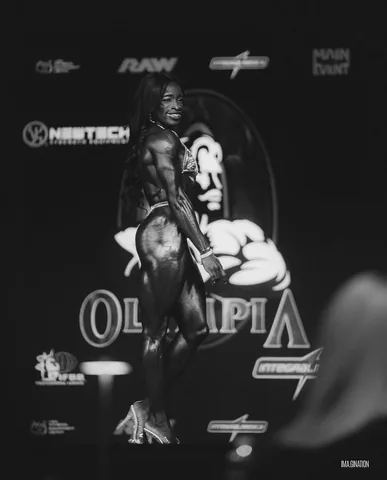 rheaagayle Instagram post about Bodybuilding competition journey