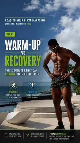 rhotimmi Instagram post about Running recovery routine