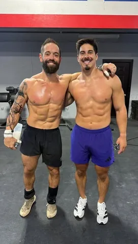 richfroning Instagram post about CrossFit workout