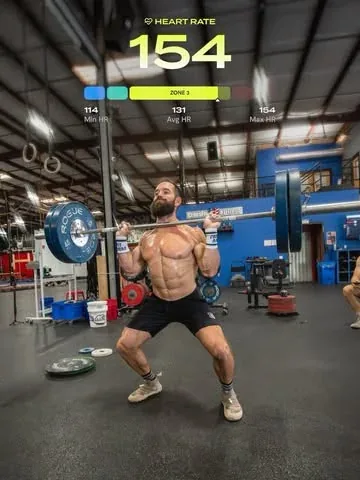 richfroning Instagram post about Fitness tracking technology