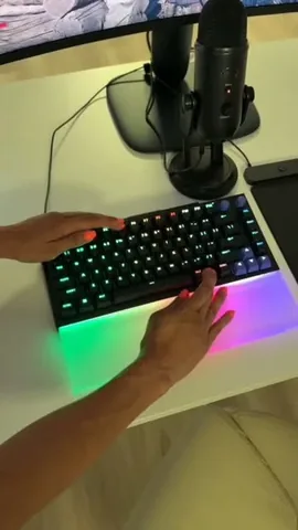 richontech Instagram post about Gaming keyboard