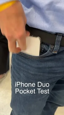 richontech Instagram post about IPhone Duo size