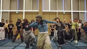 riehata Instagram post about ダンスワークショップ