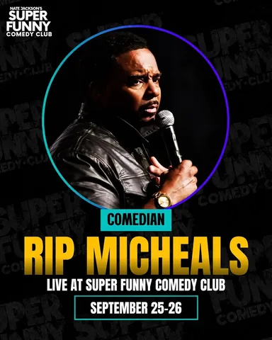 ripmicheals Instagram post about Live comedy event