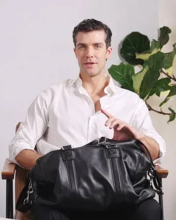 robertobolle Instagram post about Dance bag contents
