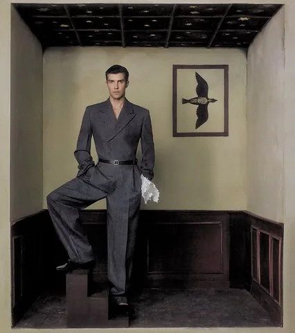 robertobolle Instagram post about Vogue Italia fashion photography